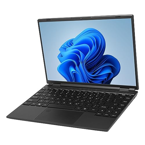 Jectse 14 Zoll Tragbarer Laptop, 16GB RAM, für Intel N5105 Prozessor, Bluetooth 4.2, 1920x1200 HD-Auflösung, Fingerabdruck-Erkennungs Funktion, mit RGB-Hintergrund Beleuchtung (16 GB + von Jectse