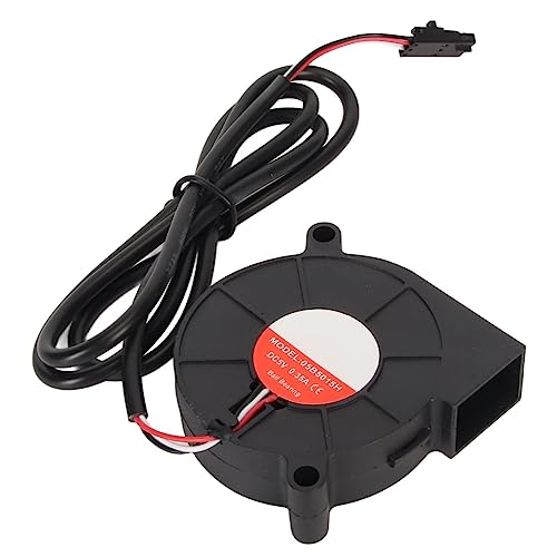 Jectse 3D-Drucker-Lüfter-Ersatz für Prus I3 MK3 MK3S MK2 2.5, Geräuscharmer Lüfter 50 X 50 X 15 Mm, DC 5 V/0,35 A Hotend-Kühler mit Stabiler Leistung, Kompatible Modelle für Prus I3 MK3 von Jectse