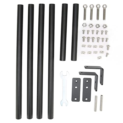 Jectse 3D-Drucker-Stützstab-Set, Druckeffekt Verbessern, Metall-Stützstab-Set, Stark und Langlebig, von Jectse