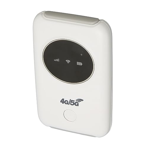 Jectse 4G LTE WLAN Hotspot, 3200 MAh Akku, Leicht und Tragbar, Unterstützt 10 Benutzer, Einfach zu Verbinden von Jectse