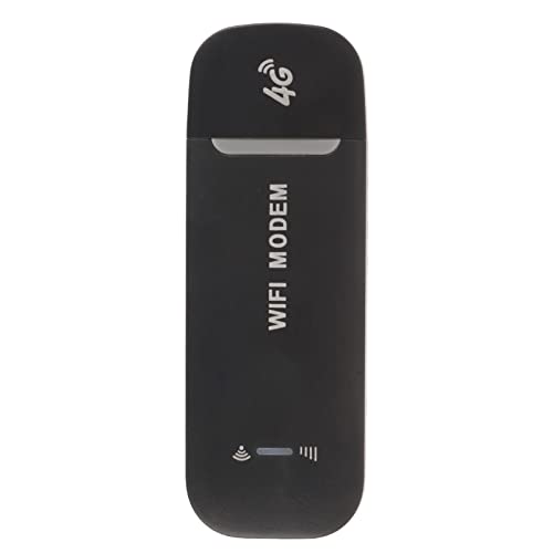 Jectse 4G WiFi Router, Netzwerk Adapter Teilen Sie Bis zu 10 WiFi Benutzer, 4G Dongle USB LTE Router WiFi Hotspot Modem Dongle, USB Plug und Play 4G LTE Router für Hotspot von Jectse