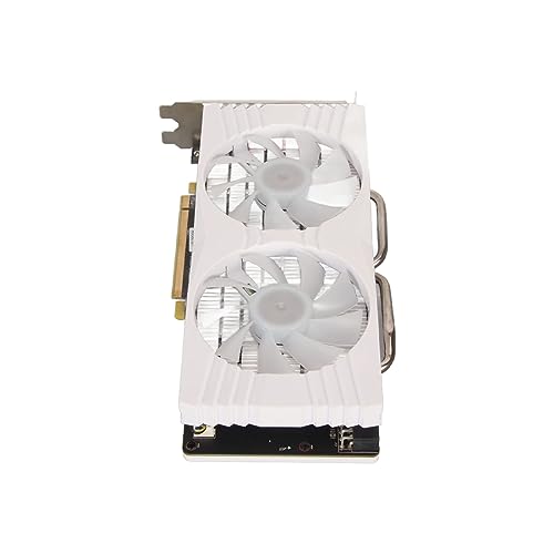 Jectse 8 GB GDDR5 256-Bit-Gaming-Grafikkarte, 1284 MHz GPU-Takt, 7000 MHz Speichertakt, Zwei Lüfter, und HD-Ausgang, für RX580 8 GB, PCI Express 3.0 X 16 von Jectse