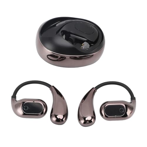 Jectse AI Language Translation Earbuds, Bluetooth 5.4 Echtzeit übersetzer mit 144 Online-Sprachen Open Ear Translating Ohrhörer für das Lernen von Reise Unternehmen (Black) von Jectse