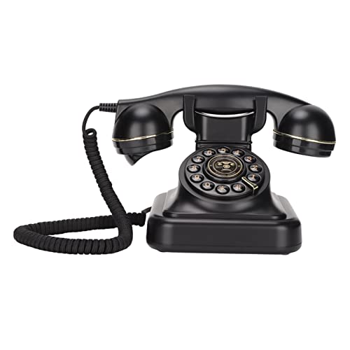 Jectse Antike Telefone, Europäisches Retro-Festnetztelefon mit Telefonkabel, Vintage-Festnetztelefon, Geschäftstelefone für Zuhause, Hotel, Büro von Jectse