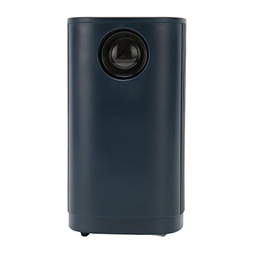 Jectse Beamer, 1080P Full HD Tragbarer Beamer, 16 Bis 100 Zoll Projektion Dual Speaker Outdoor Filmprojektor für Familie Outdoor, Fernbedienung 100-240V (Blau) von Jectse