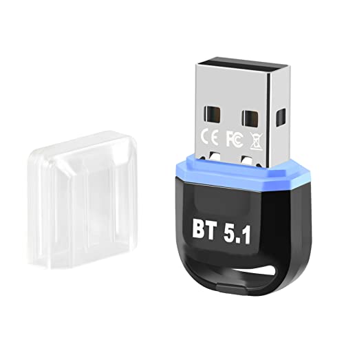 Jectse Bluetooth5.1-Adapter mit 3 Mbit/s-Datenübertragung, Starke Stabilität für Computer-USB, Leichte Kleine, Breite Anwendungen von Jectse