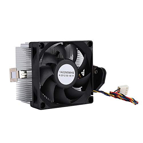 Jectse CPU-Kühler, CPU-Kühler 12V Hydraulisches Lager 2200RPM High Speed 7015 Silent Fan, Small Size Host Fan, Silent CPU Cooler, No Noise CPU Luftkühler Geeignet für AM2 AM3 AM3+ von Jectse