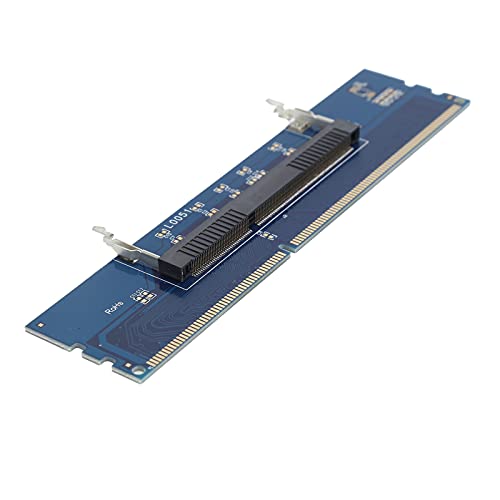 Jectse Convert Adapter Card,1.5V Mainboard-Zubehör für DDR3-Notebook-Speicher,Plug and Play für Den Desktop-DDR3-Speichersteckplatz, Jectse Convert Adapter Card,1.5V Mainboard-Zubehör für DDR3-Notebook-Speicher,Plug and Play für Den Desktop-DDR3-Speichersteckplatz, von Jectse