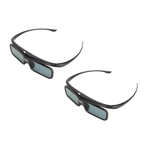 Jectse DLP-Link 3D-Brille, 2 Pack Wieder Aufladbar Aktiver Verschluss Eyewear 144Hz Aktualisierungsrate und 178 ° Weitwinkel für LTV-3000 Pro LTV-3500 Pro für Vanish TV und Andere Jectse DLP-Link 3D-Brille, 2 Pack Wieder Aufladbar Aktiver Verschluss Eyewear 144Hz Aktualisierungsrate und 178 ° Weitwinkel für LTV-3000 Pro LTV-3500 Pro für Vanish TV und Andere von Jectse