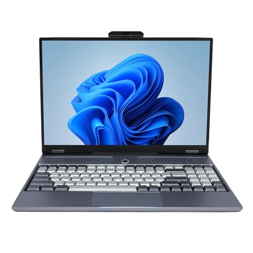 Jectse Digitaler Laptop, 4.2, 1,9-MP-Kamera, 16-Zoll-Laptop, 2,9 GHz, 2560 X 1600 Auflösung für Gaming für 11 (16 GB + 256 GB EU-Stecker) von Jectse