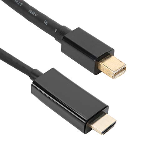 Jectse DisplayPort Männlich zu HDMI Männlich, Stütze 1080p, Stütze Bandbreite 225 MHz / 2,25 Gbit/S/Kanal (6,75 Gbit/S Alle Kanäle), 1,8 Meter / 5,9 Fuß, Schwarz, Schwarz von Jectse