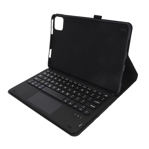 Jectse Für Mi Pad 6/6 Pro 11 Zoll Tastaturhülle, Abnehmbare Kabellose -Trackpad-Tastatur, PU-Ständerabdeckung Für, Für, Für 2023-Modell (Black) von Jectse