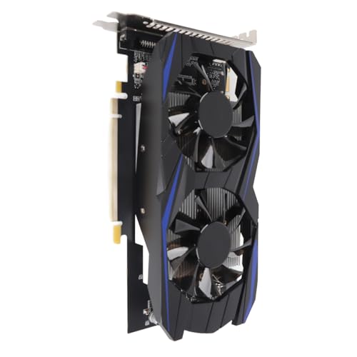 Jectse GTX550Ti-Grafikkarte, 6 GB GDDR5 192-Bit-Computer-Gaming-Grafikkarte mit Zwei Lüftern, Unterstützt DirectX 11 API VGA DVI-Schnittstelle, PCI Express2.0-Videografikkarte (GTX550Ti von Jectse