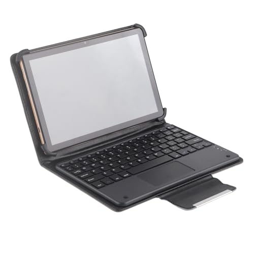 Jectse Gaming-Tablet, 4G LTE 5G WiFi 7000 MAh Akku 10,1 Zoll FHD 8 GB RAM 256 GB ROM Octa-Core-CPU Desktop-Tablet mit Tastatur für Familie (EU-Stecker) von Jectse