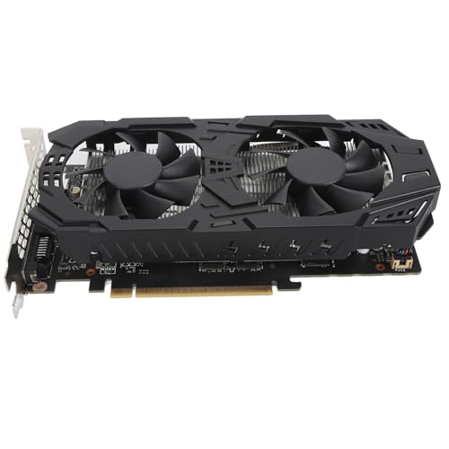 Jectse Grafikkarte, GTX1060 5 GB GDDR5 192 Bit Computer-Gaming-Grafikkarte, Desktop-Grafikkarte mit Dual-Lüfter, 7680 X 4320 Auflösung, PCI Express X16 3.0 Slot Computer Gaming GPU Jectse Grafikkarte, GTX1060 5 GB GDDR5 192 Bit Computer-Gaming-Grafikkarte, Desktop-Grafikkarte mit Dual-Lüfter, 7680 X 4320 Auflösung, PCI Express X16 3.0 Slot Computer Gaming GPU von Jectse