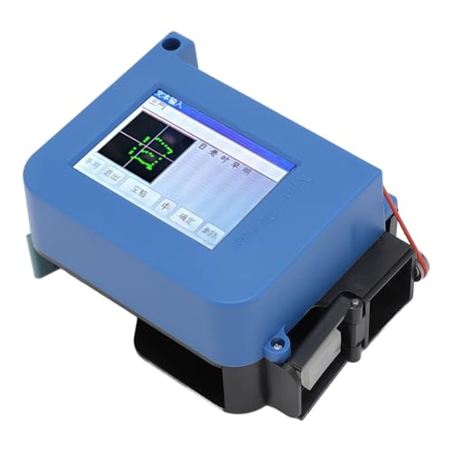 Jectse Hand-Tintenstrahldrucker, Schnell Trocknender Tintenstrahlkodierer mit 2,4-Zoll-Farb-Touchscreen, Integrierte Speicherfunktion, Tragbare DIY-Tintenstrahlkodiermaschine für von Jectse