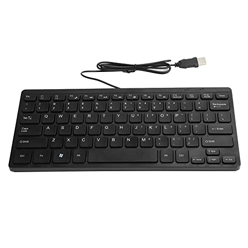 Jectse Kabelgebundene Gaming-Tastatur K1000, wasserdichte Mechanische Tastatur, Ultrakompakte Schreibmaschinentastatur mit Niedrigem Profil für Desktop-Laptop-PC von Jectse