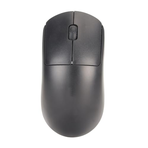 Jectse Kabellose Gaming-Maus, Geringer Stromverbrauch, Plug-and-Play, Batteriebetrieben, 1200 DPI, 2,4 G, Gummi-Scrollrad für PC-Desktop für Mädchen (Black) von Jectse