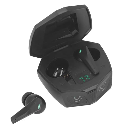 Jectse Kabellose Ohrhörer, P50 Bluetooth 5.3 In-Ear-Kopfhörer mit LED-Leistungsanzeige und Ladehülle, Stereo-Ohrhörer mit Geräuschunterdrückung und Mikrofon für Gaming-Sportarten, IPX5 von Jectse