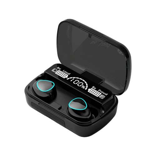 Jectse Kabellose Ohrstöpsel, Bluetooth 5.1 In-Ear-Kopfhörer mit Noise Cancelling, überragender Stereoklang, IPX7 Wasserdichter Stereo-Bass, Eingebautes Mikrofon, 100 Stunden Spielzeit, mit Ladekoffer Jectse Kabellose Ohrstöpsel, Bluetooth 5.1 In-Ear-Kopfhörer mit Noise Cancelling, überragender Stereoklang, IPX7 Wasserdichter Stereo-Bass, Eingebautes Mikrofon, 100 Stunden Spielzeit, mit Ladekoffer von Jectse
