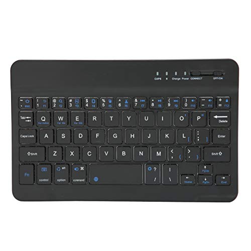 Jectse Kabellose Tastatur, Ultraschlanke wasserdichte Bluetooth-Tastatur mit Energiesparmodus, Tragbare Leise -Tastatur für Tablet-Laptop-PC-Smartphone von Jectse