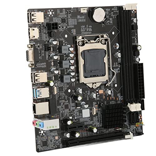 Jectse LGA 1155 USB3.0 -Mainboard fürB75, DDR3-Speicher, SATA3.0 High Speed, HD-Grafik, Professionelles Design von Jectse