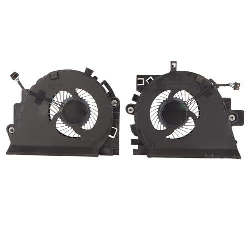 Jectse Laptop-Lüfter, Ersatz-CPU-GPU-Lüfter, 4-poliger Stromanschluss, Computer-CPU-Lüfter für HP Zbook 15 G3 848252 001, 848251 001 Laptop (CPU-GPU) von Jectse