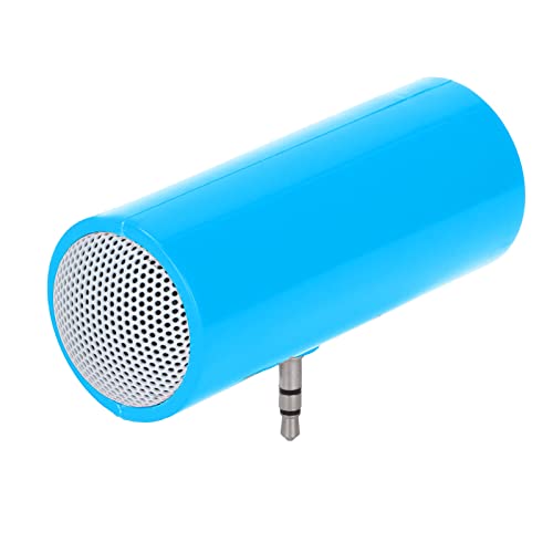 Jectse -Lautsprecher, 3,5-mm-Klinken-Stereo-Lautsprecher Tragbarer Kabelloser Plug-in-Lautsprecher Musik-Player für Mobiltelefone und Tablets(Blau) von Jectse