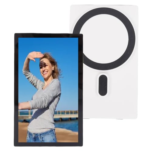 Jectse Magnetisches Telefon Vlog Selfie Bildschirm, TP01 3 Ebenen Helligkeit und 180 ° Rotation Wireless Selfie -Bildschirmanzeige mit Heckkamera - für Selfie Vlog Live -Streaming Jectse Magnetisches Telefon Vlog Selfie Bildschirm, TP01 3 Ebenen Helligkeit und 180 ° Rotation Wireless Selfie -Bildschirmanzeige mit Heckkamera - für Selfie Vlog Live -Streaming von Jectse