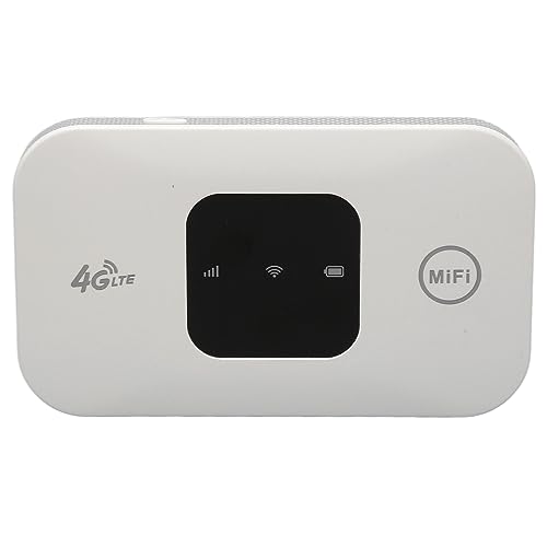 Jectse Mobiler WLAN-Hotspot, MF800-EU, Entsperrter 4G-LTE-WLAN-Modemrouter, Unterstützt 10 Geräte, Verschlüsselter Tragbarer WLAN-Router mit 150 Mbit/s für Europa, Asien, von Jectse