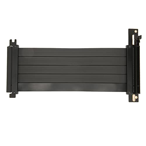 Jectse PCIE 4.0 X16 Riser-Kabel, 128 Gbit/s High Speed ​​PCIE 4.0 X16 Extender Riser-Kabel PCIE 90-Grad-Adapter PCIE Riser-Kabel GPU-Verlängerungskabel für Grafikkarte (20 cm) von Jectse