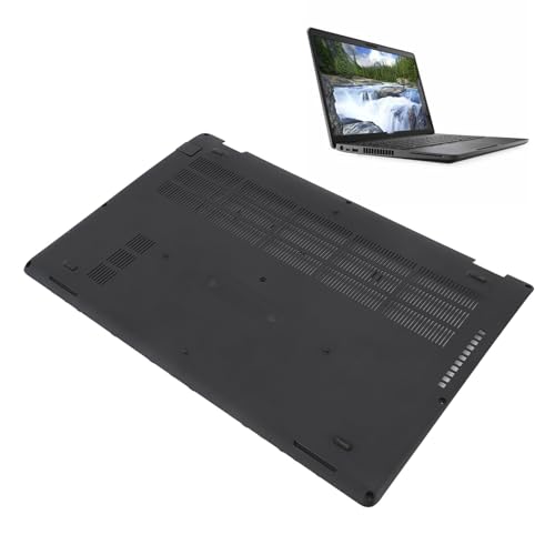 Jectse Professionelle Laptop-Unterseite, Schnell Abkühlende Laptop-Unterseite, Untere Gehäuseabdeckung, Montageteil für Dell Latitude 5500 E5500 Laptop-Zubehör, Schwarz von Jectse