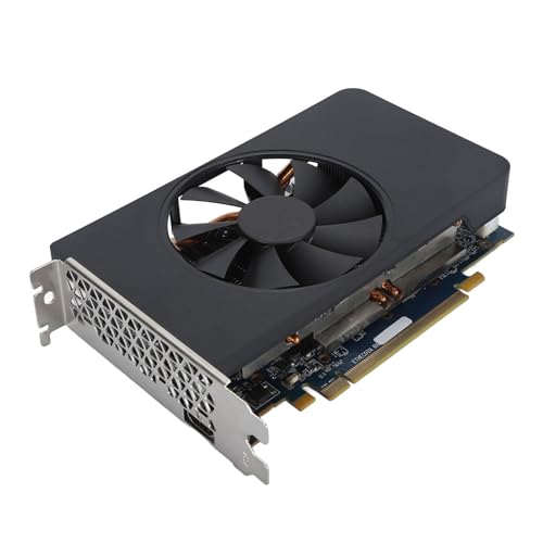 Jectse RX 580 8 GB Grafikkarte, 256 Bit DDR5 AMD-Grafikkarte für PC-Gaming, 2048 Prozessor PCIE 3.0 16X GPU-Grafikkarte mit Lüfter für DirectX 12, HDMI-Ausgang von Jectse