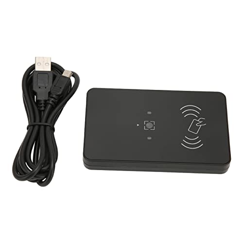 Jectse Schneller, Genauer Smartcard-Leser, Kleiner Tragbarer 2D-Scanner für Bürogebäude mit QR- und -Karte, Geeignet für Tore und Besucherautomaten von Jectse