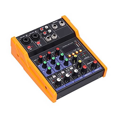 Jectse Smart Noise Reduction 4-Wege-Mixer mit USB-Buchse, Tragbar und Einfach zu Bedienen Jectse Smart Noise Reduction 4-Wege-Mixer mit USB-Buchse, Tragbar und Einfach zu Bedienen von Jectse