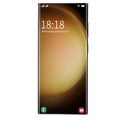 Jectse Smartphone mit Großem Akku, 6,8-Zoll-Incell-Bildschirm, Stylus, Deca-Core-CPU, 4G-Smartphone mit Schutzhülle für den Täglichen Gebrauch (Black) von Jectse