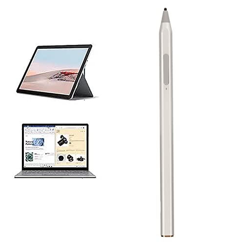 Jectse Stylus-Stift, Automatische Abschaltung, 5 V, 200 MA, Lange Akkulaufzeit, 4096 Druckempfindlicher Digitaler Touch-Stift für, für X360 (Silber) von Jectse