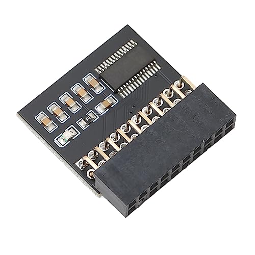 Jectse TPM1.2-Modul, LPC-Schnittstelle, 20-poliges Modul-Motherboard, Kompatibel mit der Elektronischen Komponente TPM1.2 Remote Card Encryption Security Board, für von Jectse