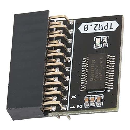 Jectse TPM2.0-Verschlüsselungssicherheitsmodul, GA 20-1 Pin 2 * 10P TPM-Remote-Kartenverschlüsselungssicherheitsplatine, Kompatibel mit Win11 2.0-System, für für ASUS Jectse TPM2.0-Verschlüsselungssicherheitsmodul, GA 20-1 Pin 2 * 10P TPM-Remote-Kartenverschlüsselungssicherheitsplatine, Kompatibel mit Win11 2.0-System, für für ASUS von Jectse