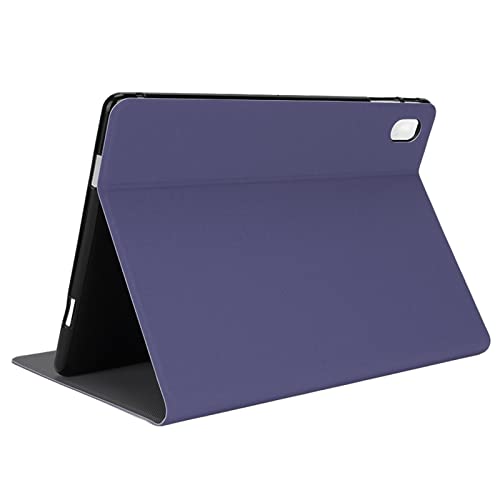 Jectse Tablet-Hülle, 10,5-Zoll-Lederhülle für Coolpix X-Spiele-Tablet, Slim Stand Hard Back Shell-Schutzhülle, Einfache Business-Leder-TPU-Tablet-Hülle(Blau) von Jectse