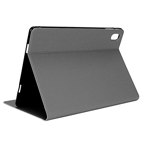 Jectse Tablet-Hülle, 10,5-Zoll-Lederhülle für Coolpix X-Spiele-Tablet, Slim Stand Hard Back Shell-Schutzhülle, Einfache Business-Leder-TPU-Tablet-Hülle(Grau) von Jectse