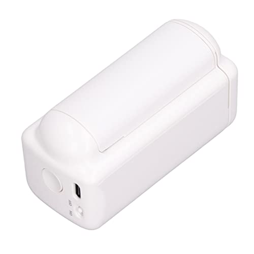 Jectse Taschendrucker, Mini-Wireless-Drucker mit USB-Aufladung, Einfache Bedienung, 26 Mm Druckbreite, max. 10 W mit 500-mAh-Akku für QR-Code-Barcode (Blaue Patrone (Fluoreszierende von Jectse