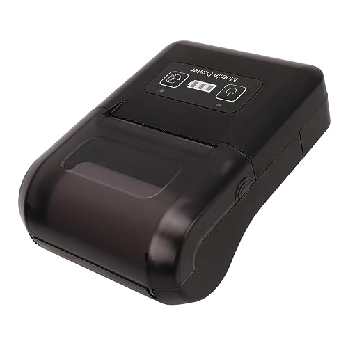 Jectse Thermo-Etikettendrucker, Kabellose USB-Lade-Etikettenmaschine, Breite Anwendung, 100–240 V, für den Einzelhandel (EU-Stecker) von Jectse