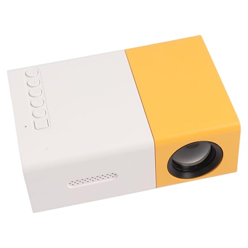 Jectse Tragbarer Projektor, 1080P hochauflösender Smart-Projektor mit Lautsprecher, Heimkino-LED-Projektor mit Wärmeableitung, für Notebooks, Spielkonsolen, Kameras Jectse Tragbarer Projektor, 1080P hochauflösender Smart-Projektor mit Lautsprecher, Heimkino-LED-Projektor mit Wärmeableitung, für Notebooks, Spielkonsolen, Kameras von Jectse