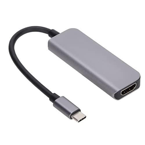 Jectse USB-C-Ladeanschluss USB-C-Hub Multiport-Adapter 4 in 1 87W 4K USB 3.0 für 10/8/7 für OS für von Jectse