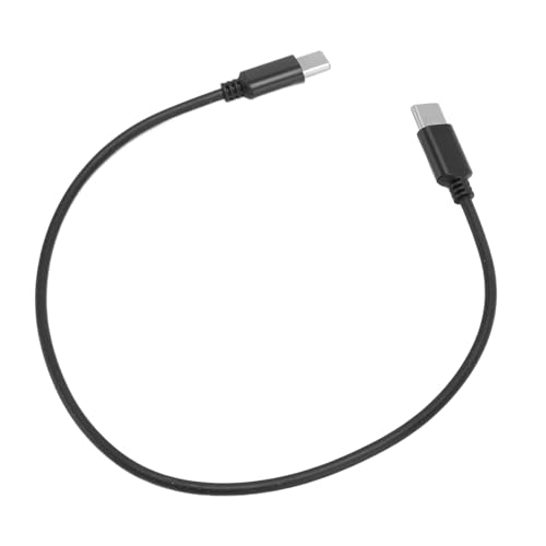 Jectse USB-C-Mikrofonkabel, Stabiles und Langlebiges Sauerstofffreies Kupfer-Stecker-auf-Stecker-Typ-C-auf-Typ-C-Mikrofonkabel, Verlustfreie Tonübertragung für Kabellose Ansteckmikrofone Jectse USB-C-Mikrofonkabel, Stabiles und Langlebiges Sauerstofffreies Kupfer-Stecker-auf-Stecker-Typ-C-auf-Typ-C-Mikrofonkabel, Verlustfreie Tonübertragung für Kabellose Ansteckmikrofone von Jectse