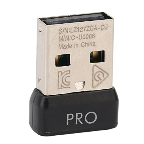 Jectse USB Empfänger, 2,4 GHz Wireless Portable USB Konverter Maus Empfänger Adapter Ersatz für Logitech G Pro Wireless Mouse von Jectse