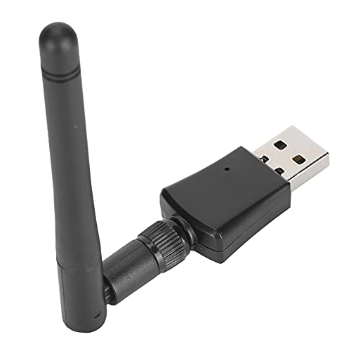 Jectse USB-WLAN-Adapter Drahtlose Netzwerkadapter,Dualband-WLAN-Netzwerkkarte,2,4GHz und 5GHz,AC 600M WLAN-Adapter USB-Empfänger für Vista/XP/2000/7/8/10,OS X 10.5-10.13 von Jectse