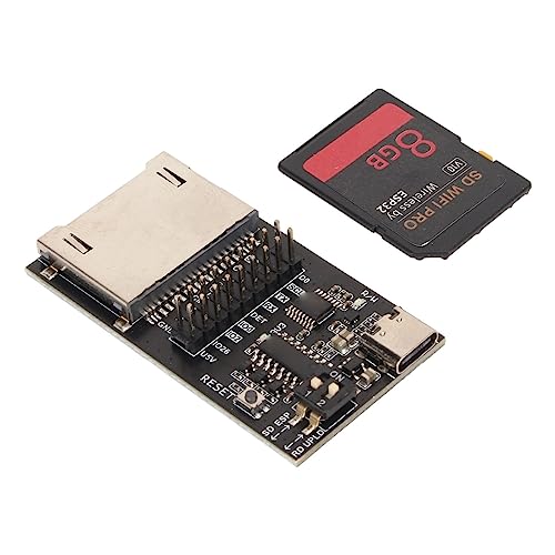 Jectse WiFi PRO Wireless Cloud-Übertragungsmodul mit 8 GB Speicherkarten-Uploader-Kartenleser-Board, Kompatibel mit Prus MK3S+ Vorn 3D-Druckerteilen von Jectse