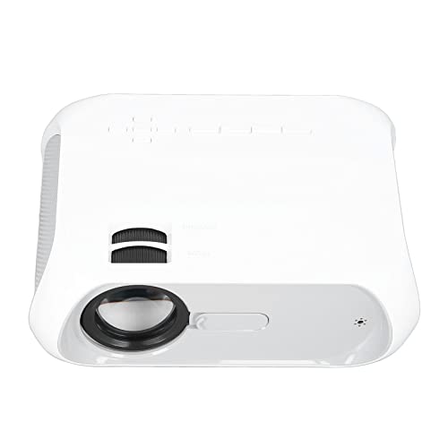 Jectse WiFi Smart Projektor, Nativer 1080P 6000LM HD Tragbarer Projektor, mit 2.4G 5G WiFi Bluetooth Android 9.0 Filmprojektor für Heimkino und Filme Im Freien(EU-STECKER) von Jectse